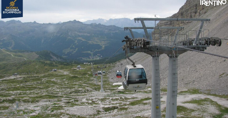 Webcam Madonna di Campiglio - From Grostè 