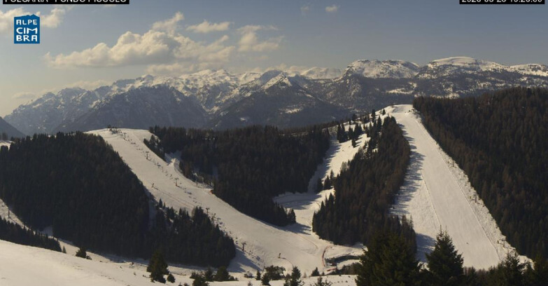 Webcam Skiarea Folgaria-Fiorentini - Folgaria Fondo Piccolo 