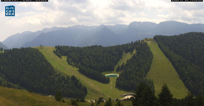 Webcam Skiarea Folgaria-Fiorentini - Folgaria Fondo Piccolo 